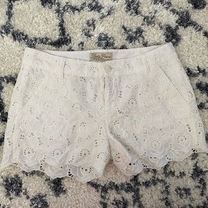 Lucky Eyelet Shorts